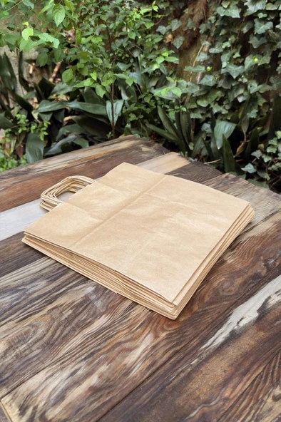 32x12x40cm Kilitli Kraft Kutu 25 Adet - 6
