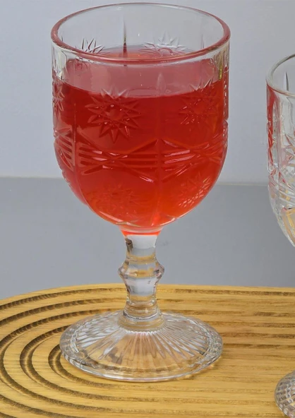 Cairo Cam Bardak Seti - 6lı Cam Kadeh Takımı - 250 ML - 3