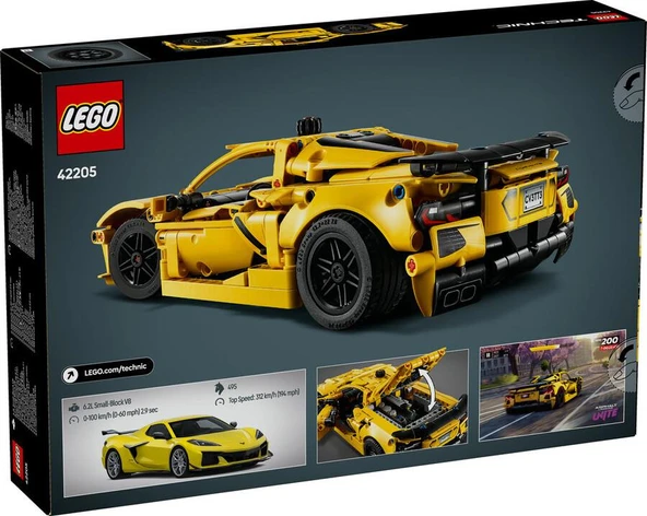LEGO Technic 42205 Chevrolet Corvette Stingray - 2