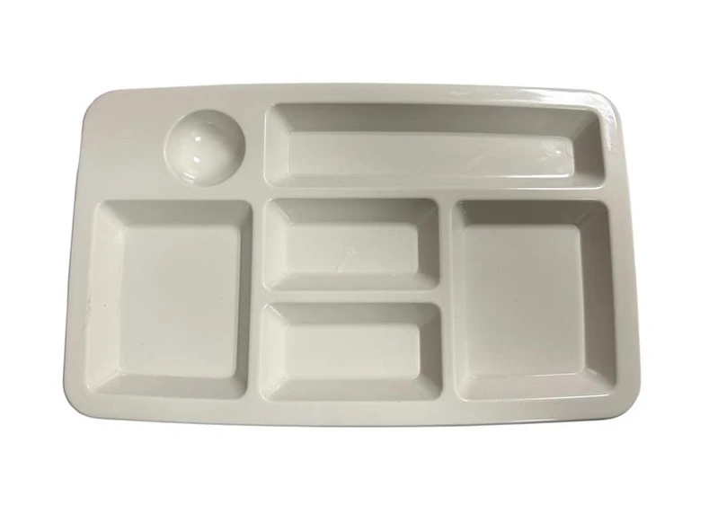 Yumurtalıklı Kahvaltılık Polikarbon Tabldot Tabağı ürün görseli