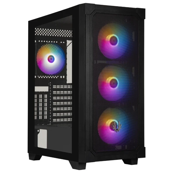 BITFENIX Graph Black 4F-RGB + 750W Bronze