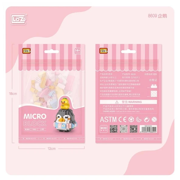 Penguen Blok Seti İle Çocuklara Denge Ve Sabır Kazandıran Eğitici Yapı Aktivitesi ürün görseli 1