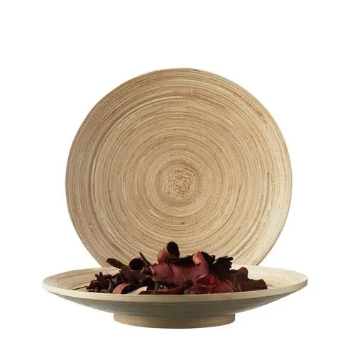 IKEA Hultet Dekoratif Ahşap Bambu Tabak 30 cm - 3