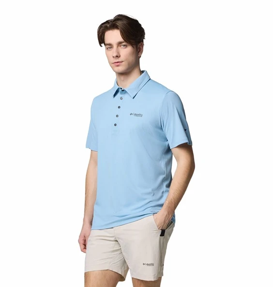 Columbia Summit Valley Erkek Kısa Kollu Polo Tişört AO1972 - Resim 3