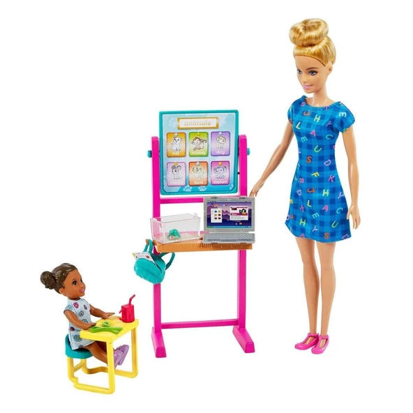 HCN19 Barbie Anaokulu Öğretmeni Oyun Seti - 4