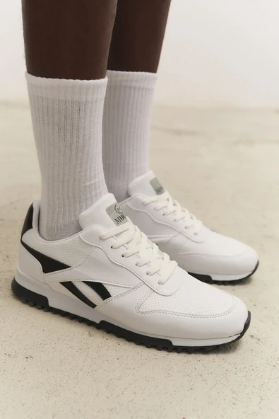 Muggo Blake Unisex Ortopedik Günlük Garantili Yürüyüş Koşu Sneaker Spor Ayakkabı