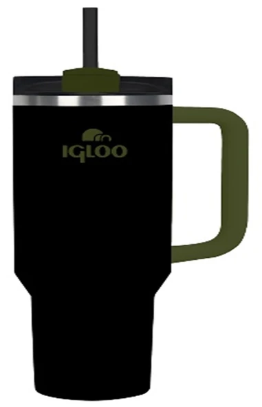 Igloo Stadler Thermo-Mug 1.2 Litre Siyah Haki