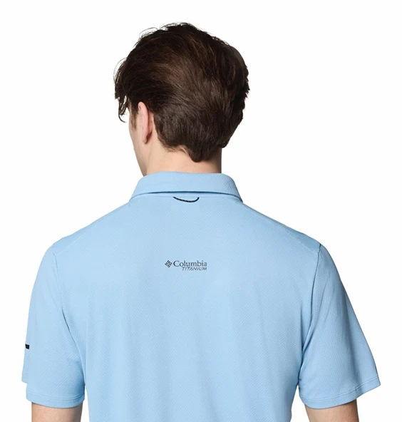 Columbia Summit Valley Erkek Kısa Kollu Polo Tişört AO1972 - Resim 5