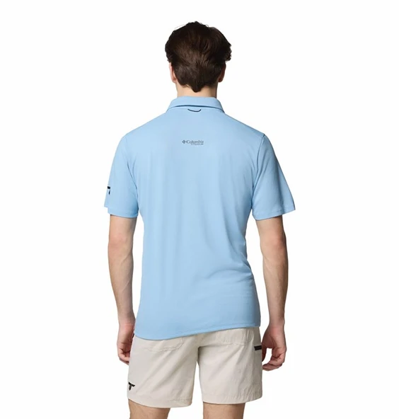Columbia Summit Valley Erkek Kısa Kollu Polo Tişört AO1972 - Resim 2