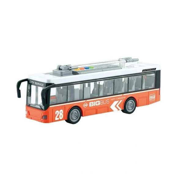 NessiWorld WY911A-BSesliveIşıklıElektrikliOtobüsTroleybüs1:16-Vardem - 2