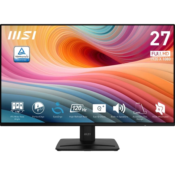 MSI 27" PRO MP271A E2 1920x1080 (FHD) FLAT IPS 120HZ 1MS ADAPTIVE-SYNC MONITOR