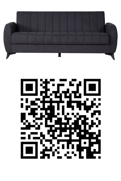 Kilim Mobilya Linda Koltuk Takımı 3 3 B B Antrasit - 8