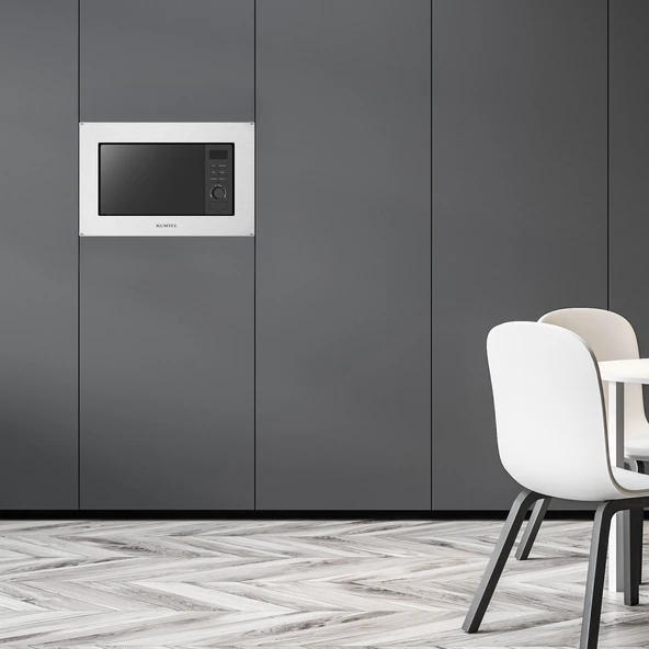 Kumtel Gri Dijital Ankastre Mikrodalga Fırın HMB20-02 - 3