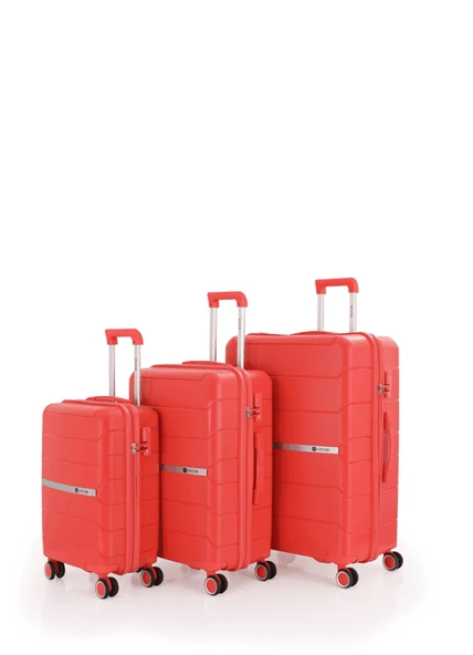 MÇS 366 POLİPROPİLEN KIRILMAZ 3 LÜ VALİZ SETİ - 3