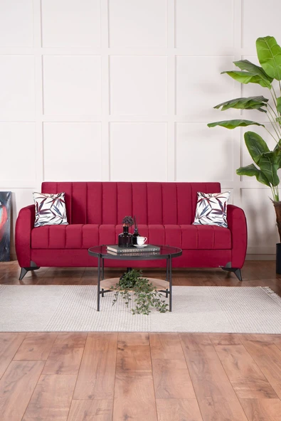 Kilim Mobilya Linda Koltuk Takımı 3 3 B B Bordo - 2