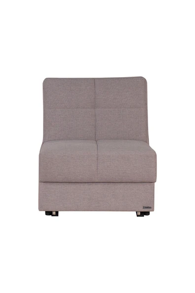 Kilim Mobilya Robin Tek Kişilik Yatak Olabilen Koltuk Açık Kahverengi - 3