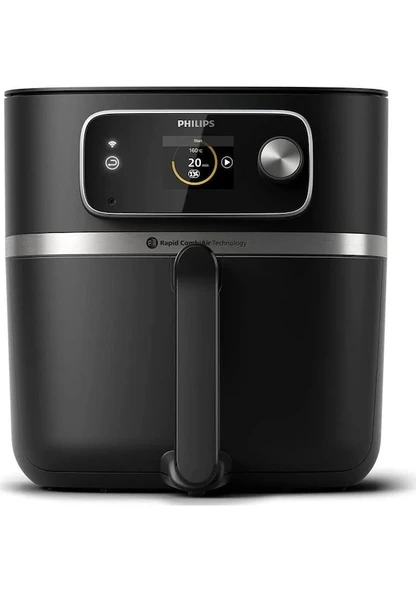 Philips HD9880/90 7000 Serisi Combi XXL Connected 8.3 LT Yağsız Airfryer Fritöz - 8