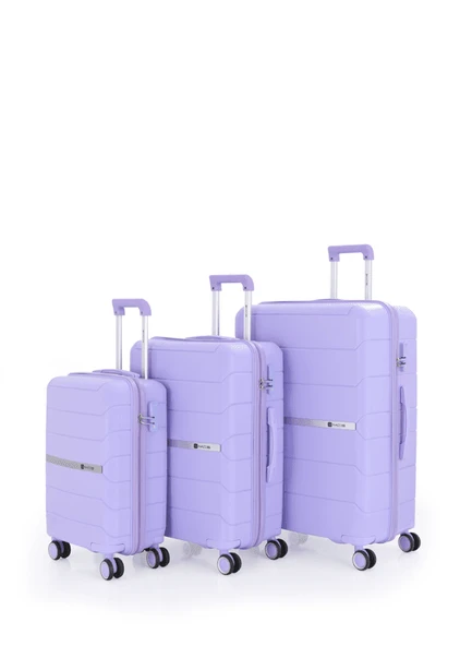 MÇS 366 POLİPROPİLEN KIRILMAZ 3 LÜ VALİZ SETİ - 8