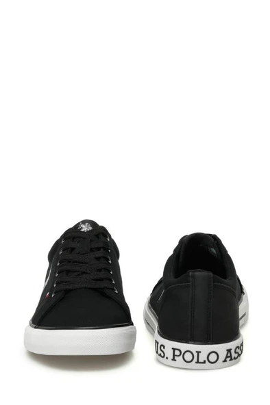 U.S.POLO ASSN TEO 5FX SİYAH CASUAL ANATOMİK SPOR GÜNLÜK AYAKKABI - Resim 4