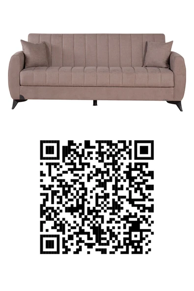 Kilim Mobilya Linda Koltuk Takımı 3 2 B B Açık Kahverengi - 6