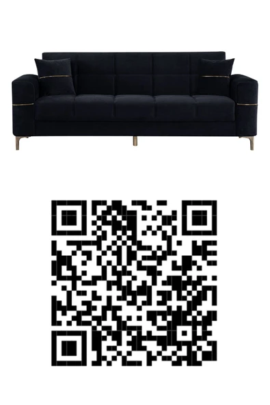 Kilim Mobilya Vogel Yüksek Ayaklı Berjer Lacivert - Resim 3