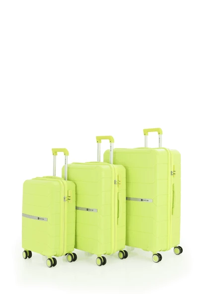 MÇS 366 POLİPROPİLEN KIRILMAZ 3 LÜ VALİZ SETİ - 11