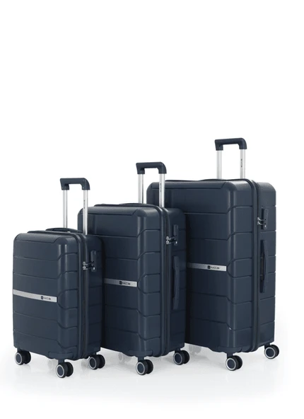 MÇS 366 POLİPROPİLEN KIRILMAZ 3 LÜ VALİZ SETİ - 9