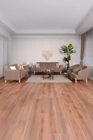 Kilim Mobilya Bohera Bohem Koltuk Takımı 3 2 1 1 Kahverengi