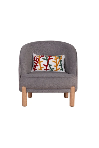 Kilim Mobilya Bohera Bohem Berjer Gri - 2