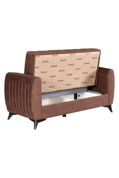 Kilim Mobilya Linda Koltuk Takımı 3 2 B B Kahverengi - 5