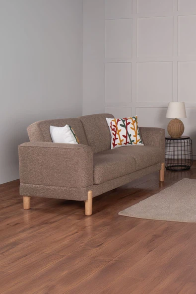 Kilim Mobilya Bohera Bohem Koltuk Iki Kişilik Koltuk Kahverengi ürün görseli