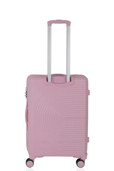 MÇS 374 POLİPROPİLEN KIRILMAZ  BÜYÜK BOY VALİZ - Resim 4