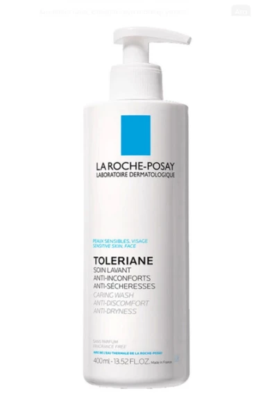 La Roche Posay Toleriane Caring Wash Kuru Ve Hassas Ciltler İçin Yüz Temizleme Jeli 400 ml - 1