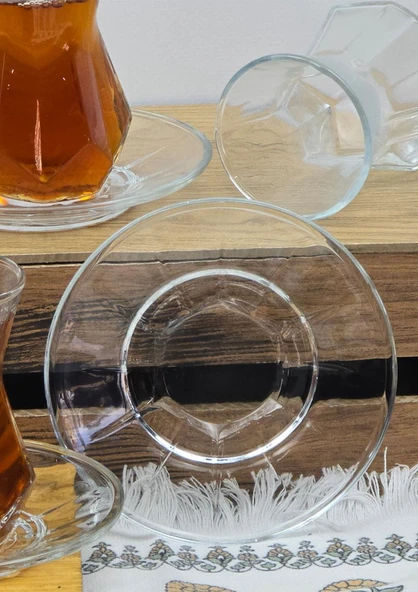 Lavinia 12 Parça Çay Seti - 6 Kişilik Çay Bardağı Takımı - 130 ML - 5