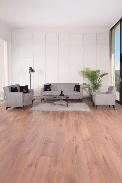 Kilim Mobilya Linda Koltuk Takımı 3 2 B Gri