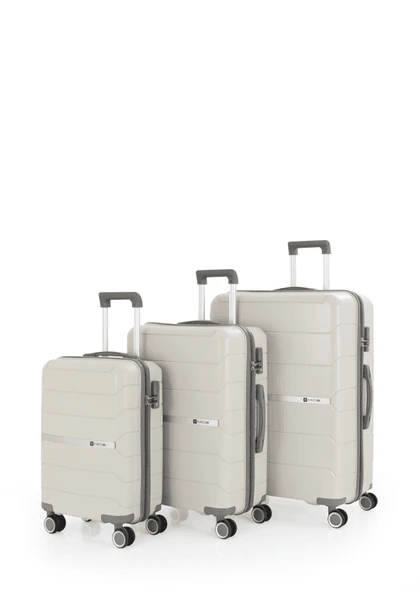 MÇS 366 POLİPROPİLEN KIRILMAZ 3 LÜ VALİZ SETİ - 4