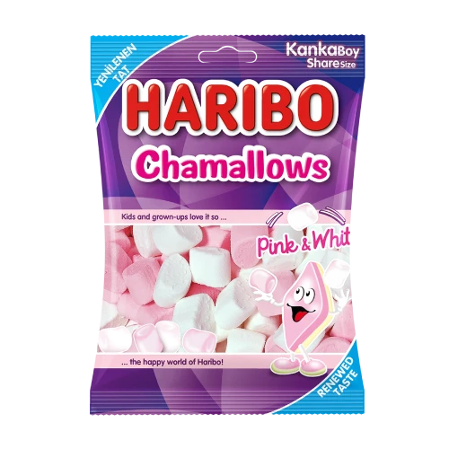 HARİBO CHAM PINK WHITE 24X70G-R