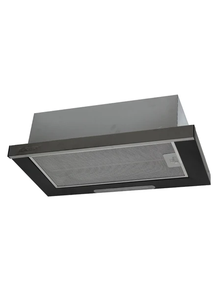 EXEP F6-ECR INOX PANEL SÜRGÜLÜ SİYAH ASPİRATÖR - 2