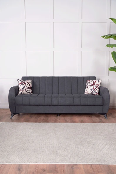 Kilim Mobilya Linda Koltuk Takımı 3 2 B Antrasit - 2