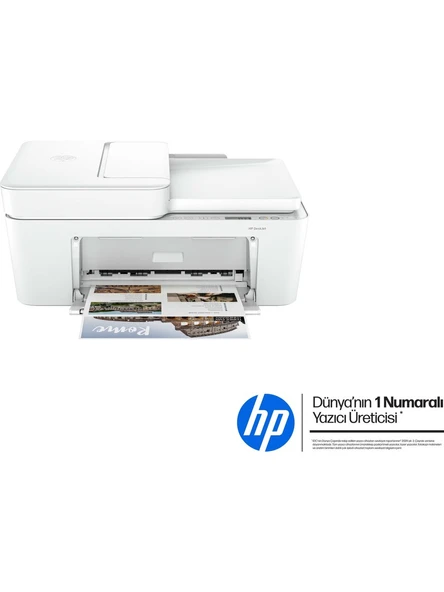 HP DeskJet 4220 54R37B Wi-Fi + Tarayıcı + Fotokopi + Faks Renkli Çok Fonksiyonlu Mürekkep Püskürtmeli Yazıcı - 2