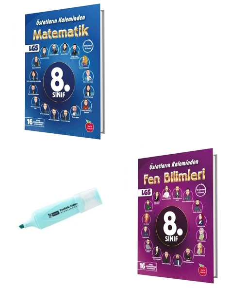 LGS 8.Sınıf Üstatların Kaleminden Matematik Fen Bilimleri Deneme