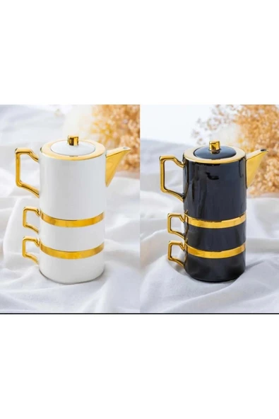 ACAR PORJ-05214 STELLA PORSELEN 2 Lİ KAHVE FİNCAN TAKIMI
