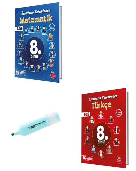 LGS 8.Sınıf Üstatların Kaleminden Matematik Türkçe Deneme ürün görseli 1