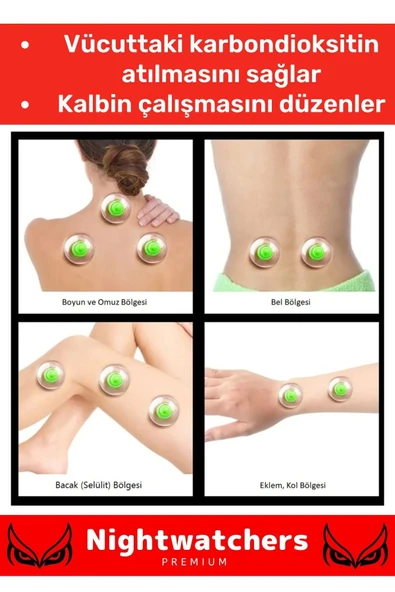 Deluxe Series Selülit Çatlak Giderici Vakumlu Masaj Aleti 6'lı Kupa Hacamat Seti - 3