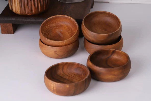 Akasya Mini Çerezlik Kase Kahvaltılık Kase 4'lü Set - 4 Adet