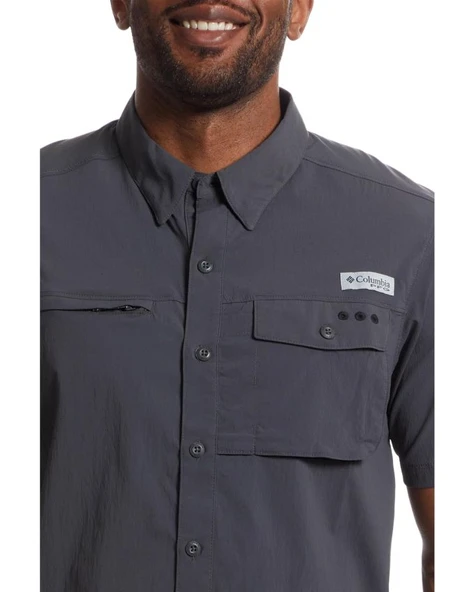 Columbia Wild Cast Short Sleeve Shirt Erkek Kısa Kollu Gömlek FO0621 - 4