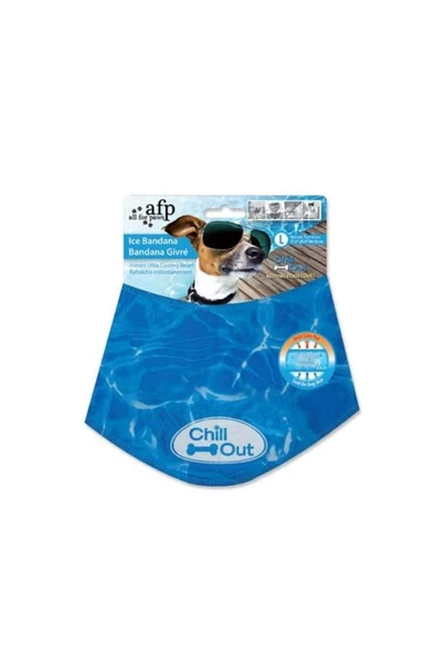 AFP Chill Out - Soğutucu Köpek Bandana L (44-52 cm)