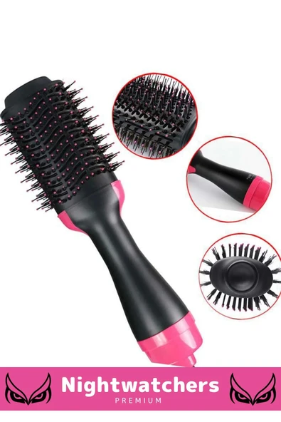 Deluxe 4 Vitesli Çok Kademeli 1200w Elektrik Hava Üflemeli 2.5m Kablolu Saç Düzleştirici Fön Tarağı - 2