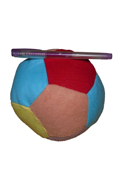 Çakabey Peluş Top Silikon Yumuşak Top 15 Cm  Çocuk Topu Kırmaz Top - 5