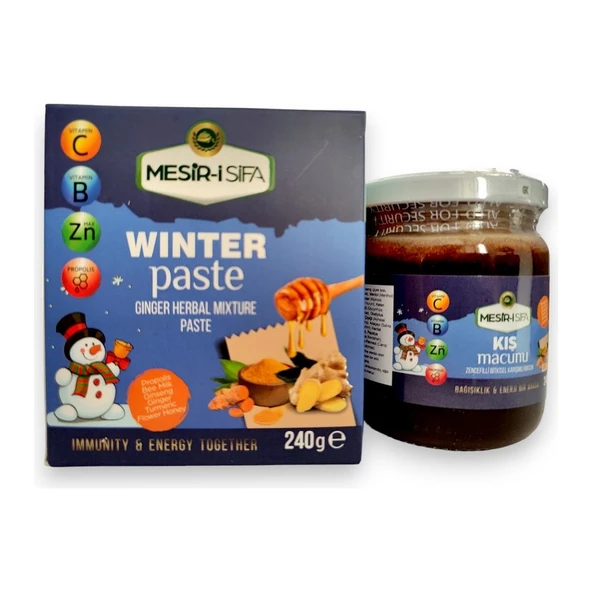 Mesir-i Şifa Zencefilli Bitkisel Karışımlı Kış Macun 240 gr